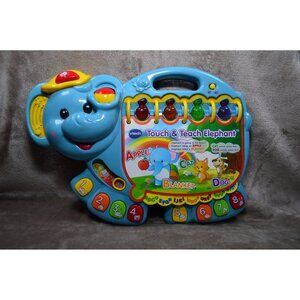Vtech Touch & Learn Elephant Toy Interactive Learning Educational Play Toddlers
